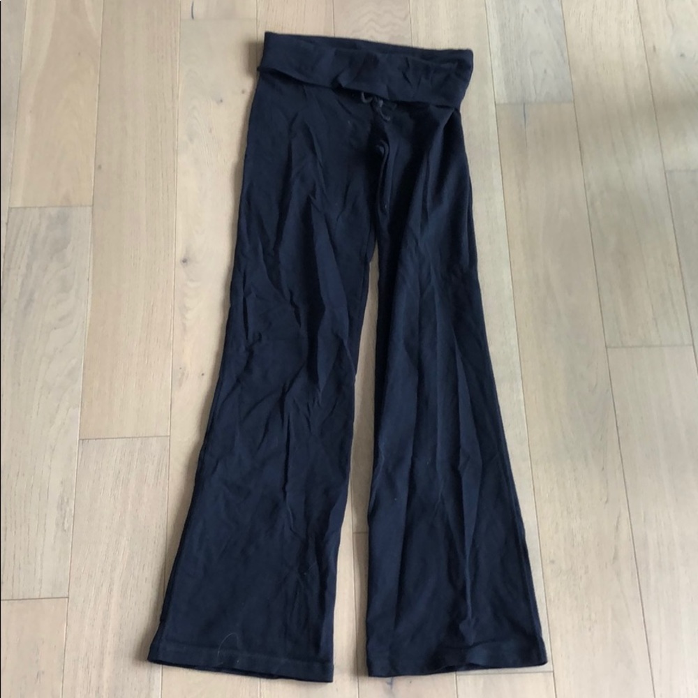Splits 59 fold over wide leg yoga pant